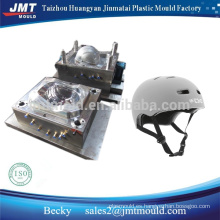 2015 China taizhou molde profesional fábrica de inyección de precisión bicicleta y patín y motocicleta molde de casco de plástico más popular
